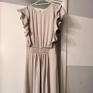 Zara jumpsuit in gray (silver) size:xs
